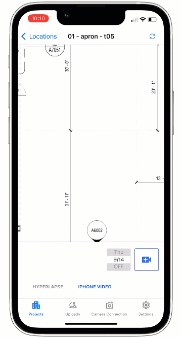 Capture App - iPhone Capture.gif